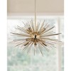 Zadie Sunburst Sputnik Pendant - Gold - Safavieh. - image 2 of 4