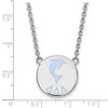 Black Bow Jewelry Sterling Silver Delta Delta Delta Greek Life Necklace 18 Inch - 2 of 4