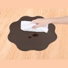 REGALWOVEN Faux Leather Washable Wipeable Placemats 15" x 15" 6 Pcs - 3 of 4