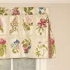 RLF Home Realistic Study Pleated  100% Cotton with Fully Lined 3" Rod Pocket Valnance for Windows 42" x 18" - image 3 of 4