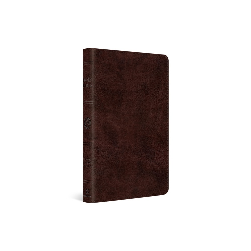ESV Thinline Bible (Trutone, Espresso) - by Esv Bibles (Leather Bound)