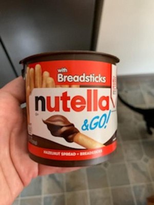 Nutella & Go! Hazelnut Spread & Breadsticks - 1.8oz/4pk : Target