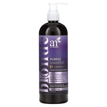 artnaturals Purple Shampoo, For Blonde & Bleached Hair, 16 fl oz (473 ml)