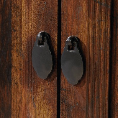 Curado Cherry Adjustable Shelving Office Storage Cabinet