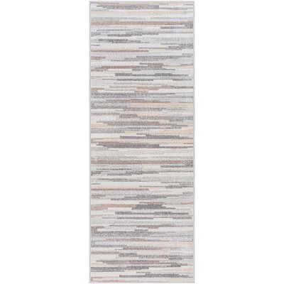 Mark & Day Orvelte Woven Indoor Area Rugs Medium Gray/Tan/White