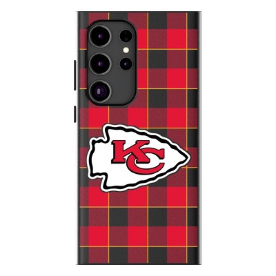 Keyscaper NFL AFC Teams Plaid MagSafe Compatible Cell Phone Case for Samsung Galaxy