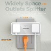 Multi Plug Outlet Splitter, Surge Protector 4 Outlets Extender with 3 USB Ports (2 USB C), 3 Sided Multiple Plug Expander 900J, Home Office Hotel - 4 of 4