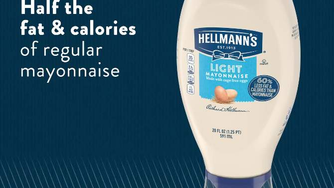 Hellmann's Light Mayonnaise Squeeze, 2 of 8, play video