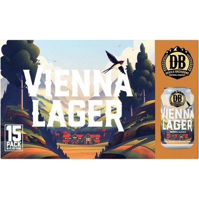 Devils Backbone Vienna Lager Beer - 15pk/12 fl oz Cans