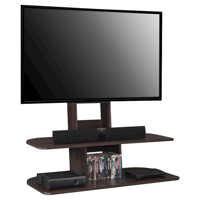 Solar TV Stand with Mount for TVs up to 65" - Room & Joy, 3 of 6
