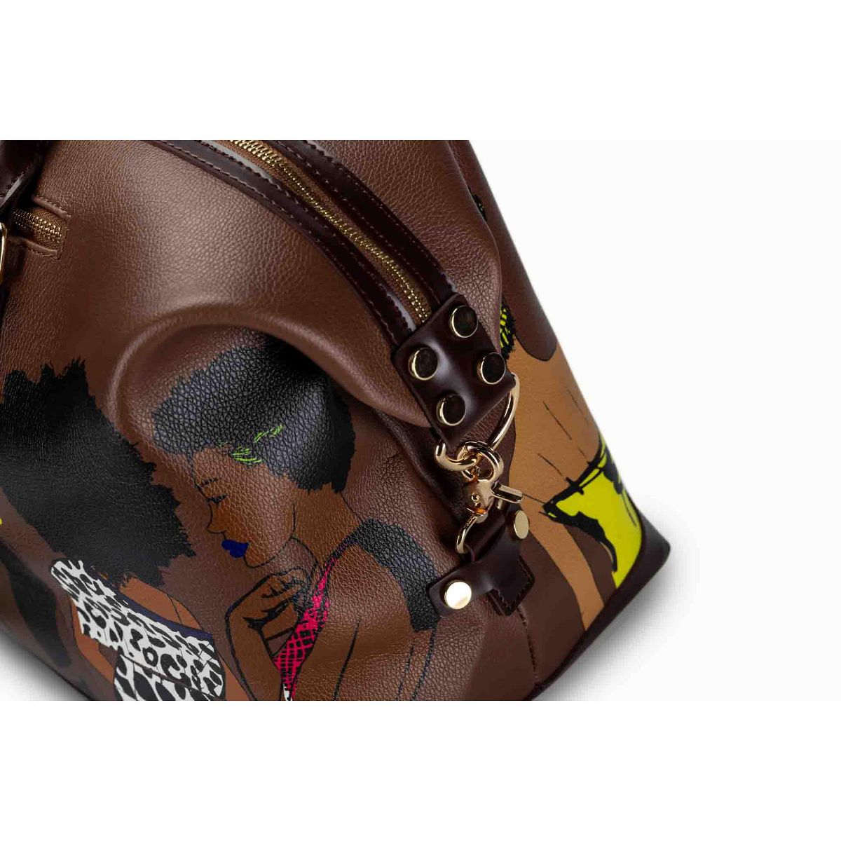 Pardon My Fro Weekender Travel Bag - thumbnail 9
