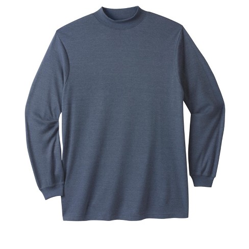 Kingsize Men's Big & Tall Waffle-knit Thermal Crewneck Tee - Tall - 6xl,  Gray : Target