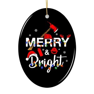 Firefighter Christmas Ornament| OrnamentallyYou - 1 of 4