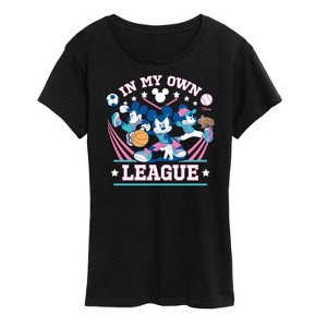 Women's - Disney - In My Own League Short Sleeve Graphic T-Shirt - 1 of 4