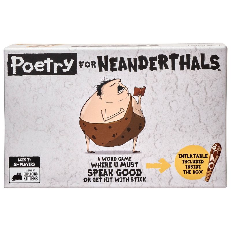 Poetry for Neanderthals Game by Exploding Kittens, 1 of 7
