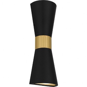 Quoizel Lighting Dexter 1 - Light Sconce in  Matte Black - 1 of 4