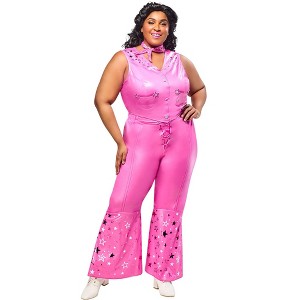 Rubies Women's Plus Size Barbie Movie Western Barbie Costume - 1 of 4