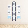 Big Dot of Happiness It's Twin Boys - Hanging Vertical Paper Door Banners - Blue Twins Baby Shower Wall Decoration Kit - Indoor Door Decor - 3 of 4