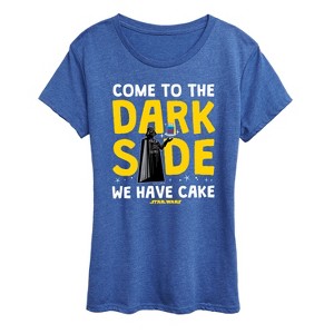 Women's - Star Wars - Come To The Dark Side Short Sleeve Graphic T-Shirt - 1 of 4