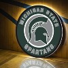 Evergreen Ultra-Thin Edgelight LED Wall Decor, Round, Michigan State University- 23 x 23 Inches Made In USA - 2 of 4
