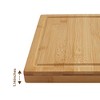 MOVSSOU 10" Cheese Board Set with Knife Slide-Out Drawer Charcuterie Boards Set - 3 of 4