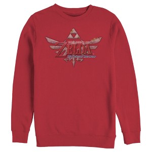Men's Nintendo Legend of Zelda Skyward Sword Sweatshirt - 1 of 3