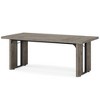 Resenkos Computer Desk, Office Desk, Study Desk,Simple Executive Desk, 70.9" Computer Desk Meeting Table for Home Office,Gray - 2 of 3