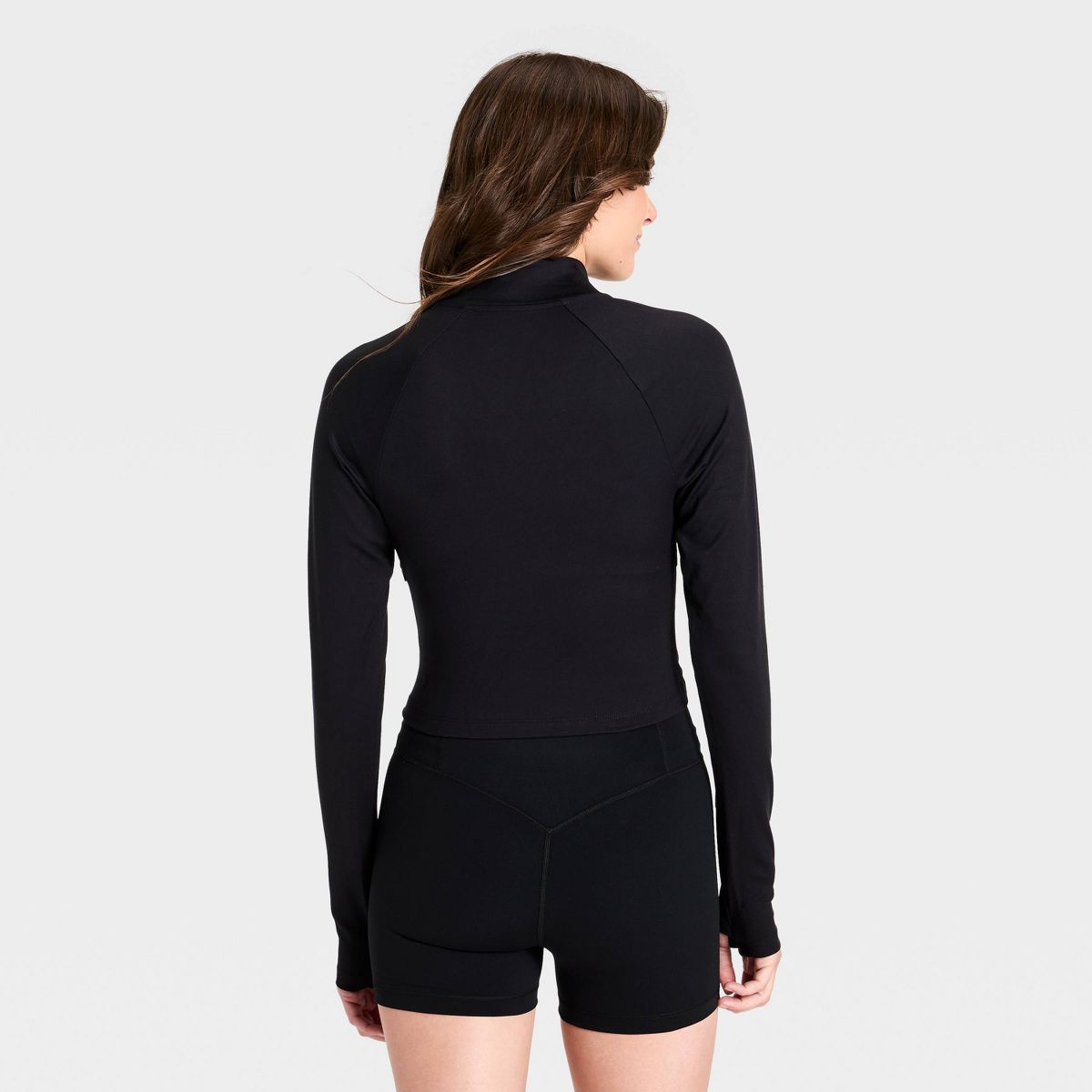 Women's Ruched Knit Full-Zip Jacket - All In Motion™ - thumbnail 7