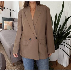 Women's Gale Oversized Blazer - MIOU MUSE - 1 of 4