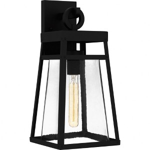 Quoizel Lighting Godfrey 1 - Light Sconce in  Matte Black - 1 of 4