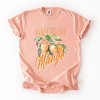 Simply Sage Market Farm Fresh Mango Watercolor Garment Dyed Tee - 2 of 4