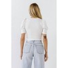 Women's Twist Front Crop Top - 2.7 AUGUST APPAREL - image 2 of 3