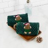 John Ritzenthaler Co. 100% Cotton Kitchen Towels Gingerbread Absorbent Dish Towels for Drying & Cleaning Soft & Durable (Set of 2) - 3 of 4