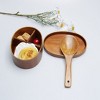 Unique Bargains Wooden Kitchen Non-stick Heat-resistant Tableware Rice Spoon - 3 of 4
