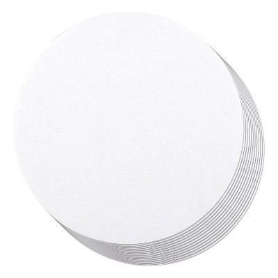 Juvale 12 Pack Round Cake Boards, Cardboard Cake Circle Bases (12 Inches, White)