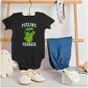 Funny Halloween Feeling Frankie Baby Romper Boys or Girls Brisco Brands - 3 of 4
