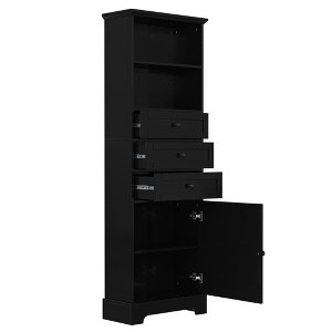 Dexmalle Tall Storage Cabinet - 1 of 4