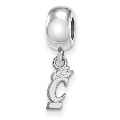 Black Bow Jewelry Sterling Silver Cincinnati Bearcats NCAA Bead Charm