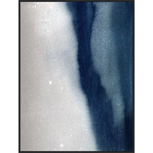 32" x 42" Antares by Urban Road Framed Canvas Wall Art Print - Amanti Art: Modern Style, Lithograph, Vertical Layout, Polystyrene Frame - 1 of 4