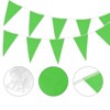 Unique Bargains Outdoor Garden Wedding Birthday Decoration Pennant Flag Banner 100ft - 3 of 4
