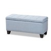 Fera Storage Ottoman - Baxton Studio - 4 of 4