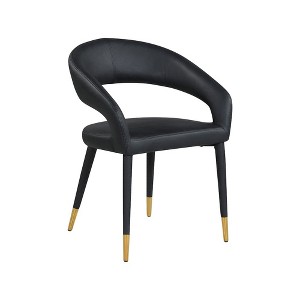 Meridian Furniture,Destiny Vegan Leather Dining Chair - 1 of 4