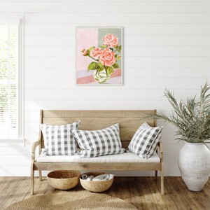 Amanti Art Douces Roses I by Melissa Wang Framed Wall Art Print - 1 of 4