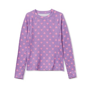 Lands' End Kids Thermal Base Layer Long Underwear Thermaskin Crew Neck Shirt - 1 of 2