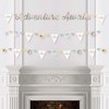 Big Dot of Happiness World Awaits - Travel Themed Party Letter Banner Decoration - 36 Banner Cutouts and Adventure Awaits Banner Letters - 3 of 4