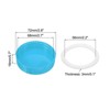 Unique Bargains Regular Mouth Plastic Mason Jar Lids with Silicone Sealing Ring 24 Pcs - 3 of 4