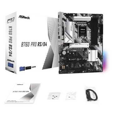 ASRock B760 PRO RS Gaming Desktop Motherboard - Intel B760 Chipset - Socket LGA-1700 - ATX (B760PRORS/D4)