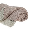 Parkland Collection,Isla Transitional Handloomed Cotton Throw Blanket - 3 of 4