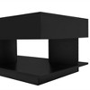 LIVAREEmlen Extendable Coffee Table with Multiple Storage Compartments, Multifunctional Adjustable Coffee Table with Hidden Storage Space - 3 of 4