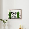 Cesicia Giraffe Metal Art Moss Wall Decor - 3 of 4